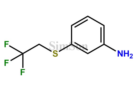3-9(2,2,2-Trifluoroethyl)sulfanyl)aniline