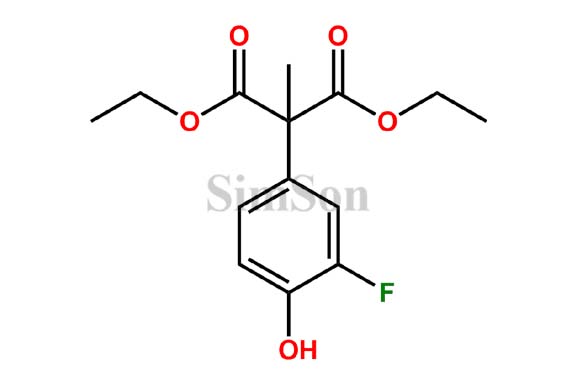 Diethyl 2-(3-fluoro-4-hydroxyphenyl)-2-methylmalonate