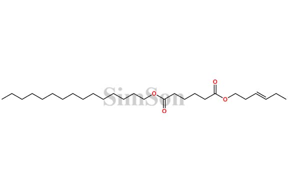 Adipic acid, pentadecyl trans-hex-3-enyl ester