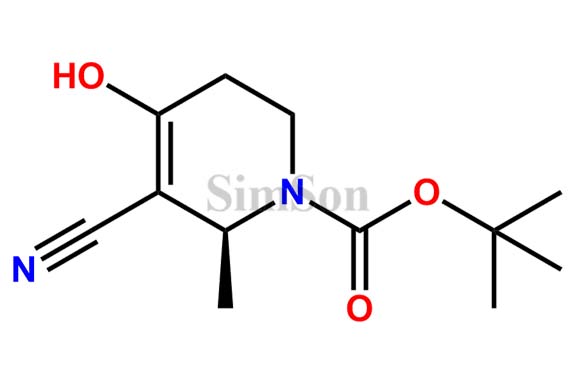 tert-butyl (S)-5-cyano-4-hydroxy-6-methyl-3,6-dihydropyridine-1(2H)-carboxylate