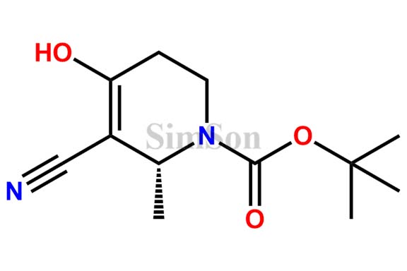 (R)-tert-butyl 3-cyano-4-hydroxy-2-methyl-5,6-dihydropyridine-1(2H)-carboxylate