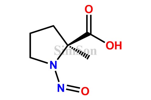 (S)-2-Methyl-1-nitrosopyrrolidine-2-carboxylic acid