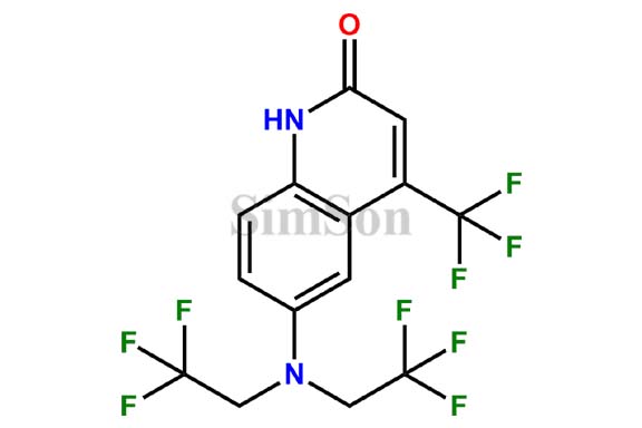 6-[Bis(2,2,2-trifluoroethyl)amino]-4-(trifluoromethyl)-2(1H)-quinolinone