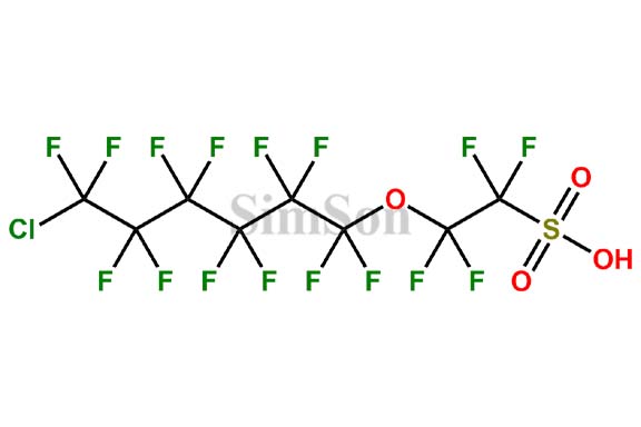 2-((6-Chloro-1,1,2,2,3,3,4,4,5,5,6,6-dodecafluorohexyl)oxy)-1,1,2,2-tetrafluoroethane-1-sulfonic Acid