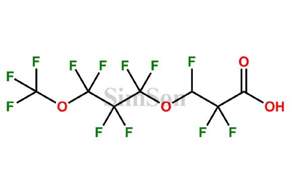 2,2,3-Trifluoro-3-(1,1,2,2,3,3-hexafluoro-3-(trifluoromethoxy)propoxy)propanoic Acid