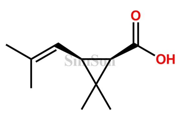 (1R-cis)-2,2-dimethyl-3-(2-methylprop-1-enyl)cyclopropanecarboxylic acid