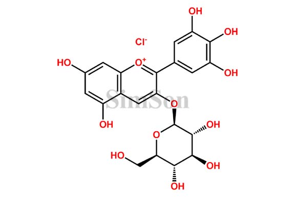 Delphinidin-3-o-glucoside Chloride