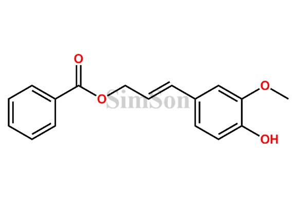 3-(4-Hydroxy-3-methoxyphenyl)allyl benzoate