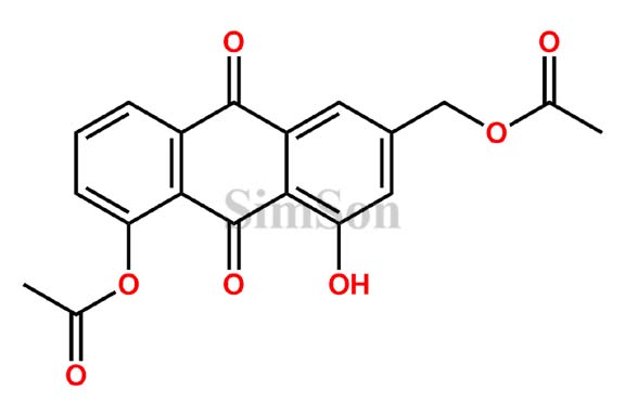 8-(Acetyloxy)-3-((acetyloxy)methyl)-1-hydroxy-9,10-anthracenedione
