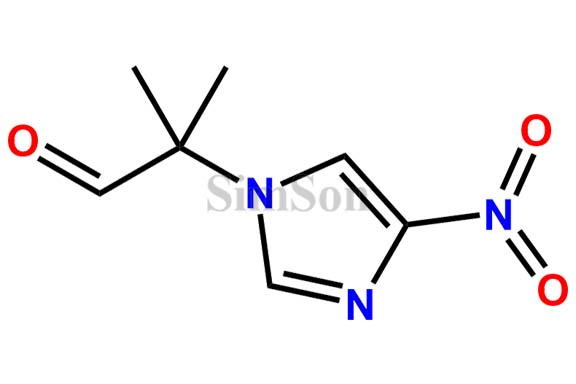 2-Methyl-2-(4-nitro-1H-imidazol-1-yl)propanal