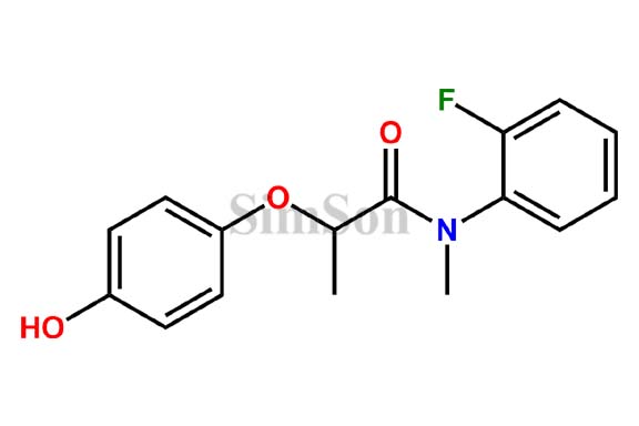 N-(2-fluorophenyl)-2-(4-hydroxyphenoxy)-N-methylpropanamide