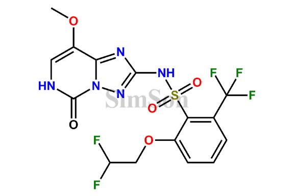 2-(2,2-difluoroethoxy)-N-(8-methoxy-5-oxo-5,6-dihydro-[1,2,4]triazolo[1,5-c]pyrimidin-2-yl)-6-(trifluoromethyl)benzenesulfonamide