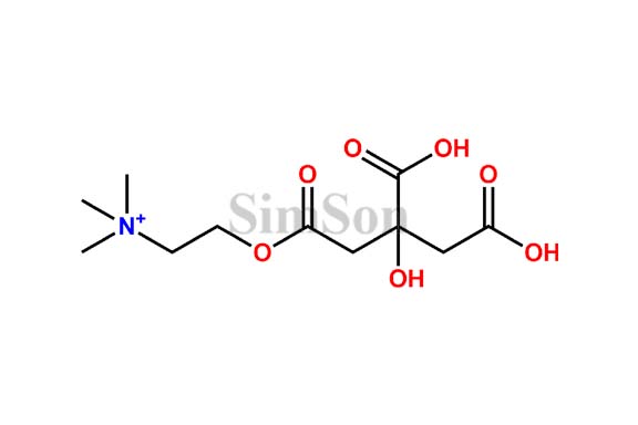 2-(3,4-Dicarboxy-3-hydroxybutanoyl)oxyethyl-trimethylazanium