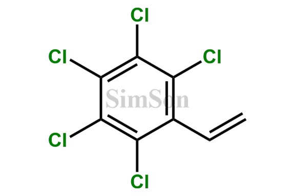 Benzene,ethenyl-pentachloro deriv.
