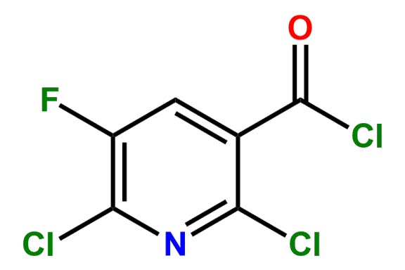 2,6-Dichloro-5-fluoronicotinoyl chloride