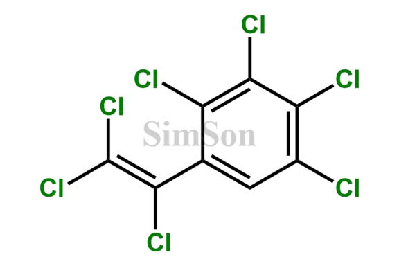 1,2,3,4-Tetrachloro-5-(1,2,2-trichlorovinyl)benzene