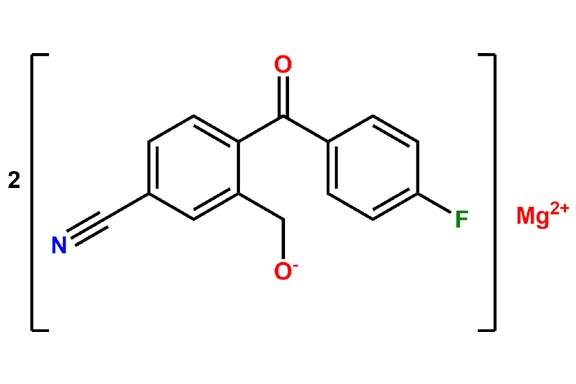 Magnesium(5-cyano-2-(4-fluorobenzoly)phenyl)methanolate