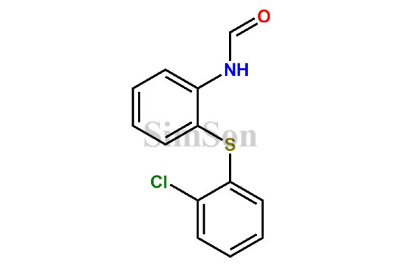 N-(2-((2-chlorophenyl)thio)phenyl)formamide