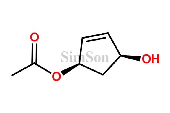(1R,4S)-4-Hydroxycyclopent-2-en-1-yl Acetate