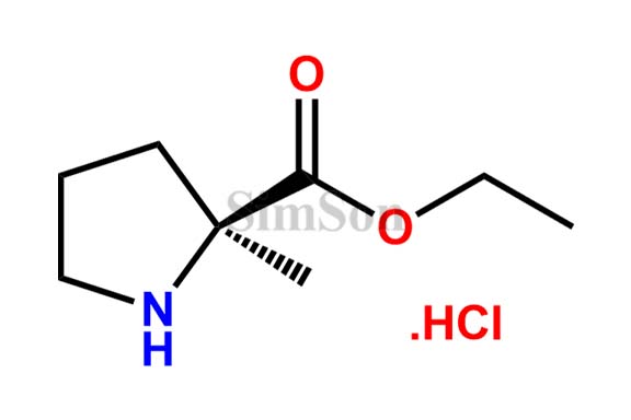 ethyl(S)-2-methylpyrrolidine-2-carboxylate hydrochloride