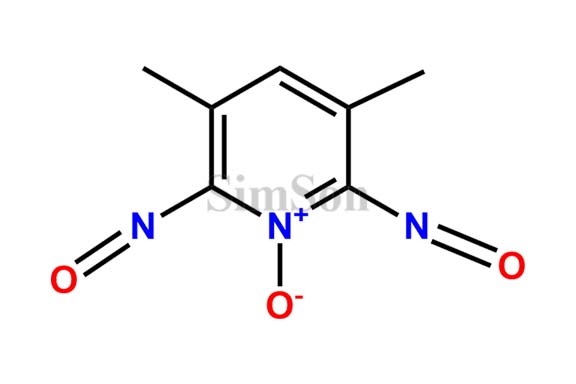 3,5-dimethyl-2,6-dinitrosopyridine 1-oxide