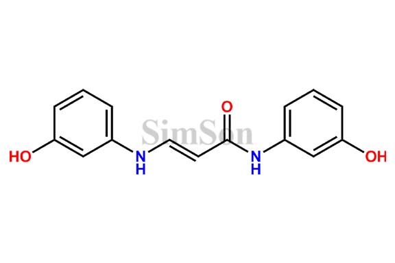 3-(3-hydroxyphenyl amino)-N-(3-hydroxy phenyl)propenamide