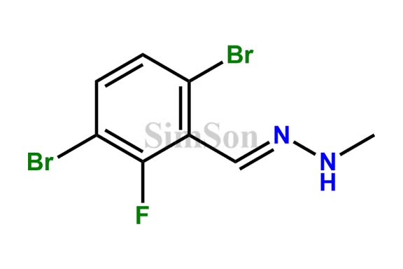 1-(3,6-dibromo-2-fluorobenzylidene)-2-methylhydrazine