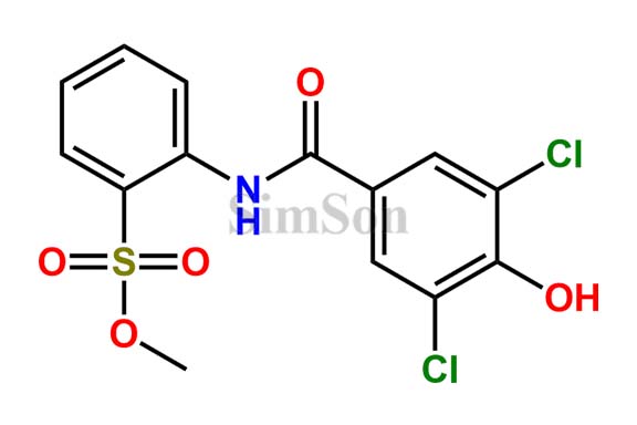 methyl 2-(3,5-dichloro-4-hydroxybenzamido)benzenesulfonate