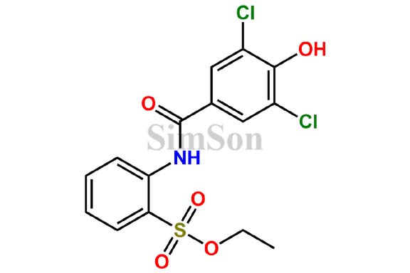 ethyl 2-(3,5-dichloro-4-hydroxybenzamido)benzenesulfonate