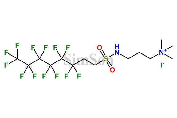 Trimethyl-3-[[(3,3,4,4,5,5,6,6,7,7,8,8,8-tridecafluorooctyl)sulfonyl]amino]propylammonium iodide