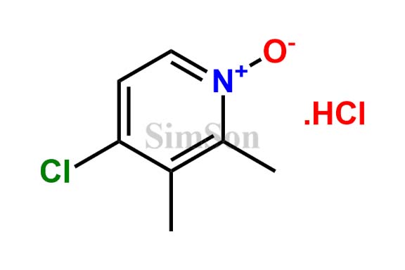 4-chloro-2,3-dimethylpyridine 1-oxide hydrochloride