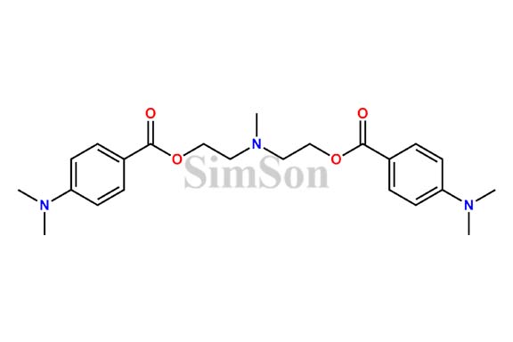 2-[2-[4-(dimethylamino)benzoyl]oxyethyl-methylamino]ethyl 4-(dimethylamino)benzoate