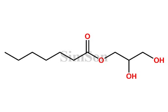 2,3-Dihydroxypropyl heptanoate