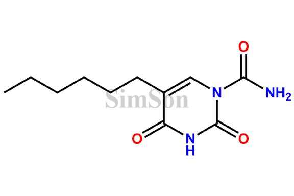 5-hexyl-2,4-dioxo-3,4-dihydropyrimidine-1(2H)-carboxamide
