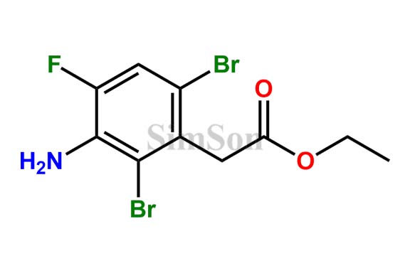 Ethyl 2-(3-amino-2,6-dibromo-4-fluorophenyl)acetate