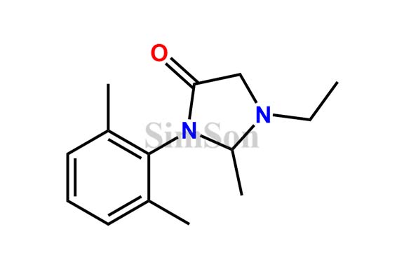 1-ethyl-2-methyl-3-(2,6-dimethylphenyl) imidazolidin-4-one