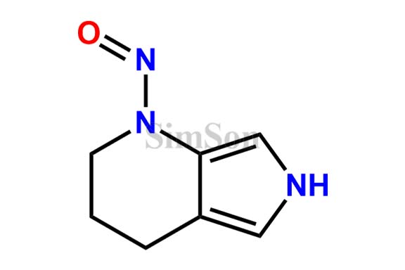 1-nitroso-2,3,4,6-tetrahydro-1H-pyrrolo[3,4-b]pyridine