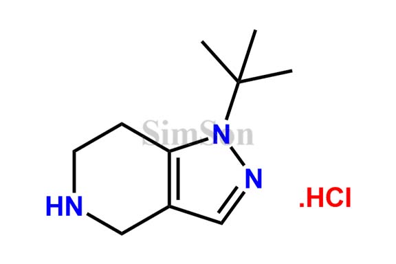 1-(tert-butyl)-4,5,6,7-tetrahydro-1H-pyrazolo[4,3-c]pyridine hydrochloride