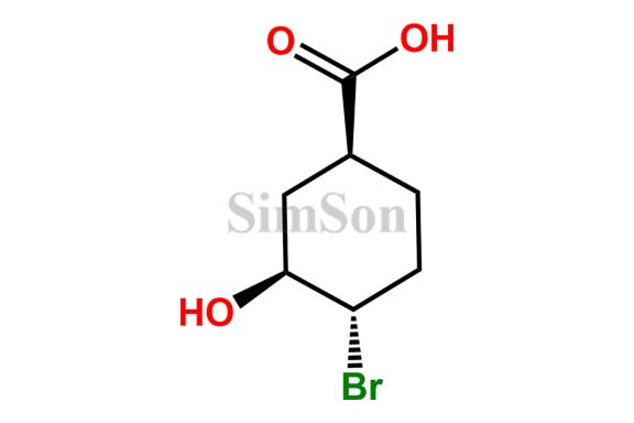 (1S,3S,4S)-4-bromo-3-hydroxycyclohexane-1-carboxylic acid