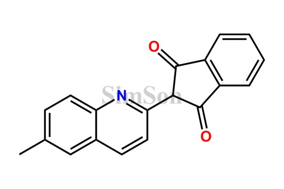 2-(6-methylquinolin-2-yl)-1H-indene-1,3(2H)-dione