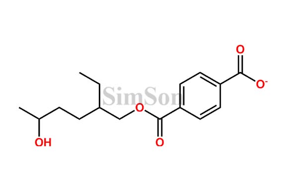 Mono(5 hydroxy 2 ethylhexyl) terephthalate