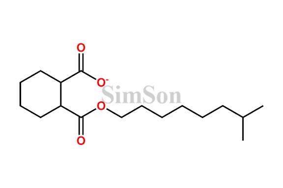 Mono isononyl cyclohexane-1,2-dicarboxylate