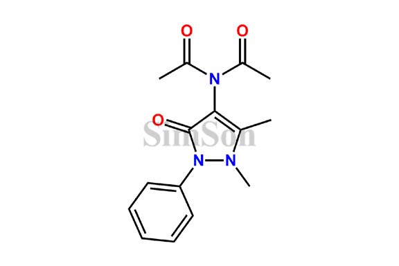 N-acetyl-N-(1,5-dimethyl-3-oxo-2-phenyl-2,3-dihydro-1H-pyrazol-4-yl)acetamide