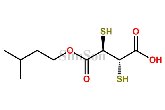 Monoisoamyl-2,3-dimercaptosuccinate