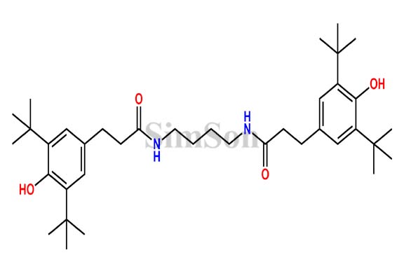 N,N-(butane-1,4-diyl)bis(3-(3,5-di-tert-butyl-4-hydroxyphenyl)propanamide)