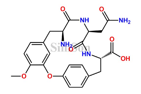 (9S,12S.15S)-9-Amino-12-(2-amino-2-oxoethyl)-4-methoxy-10,13-dioxo-2-oxa-11,14-diazatricyclo[15.2.2.1-3,7-]docosa-1(19),3(22),4,6,17,20-hexaene-15-carboxylic acid