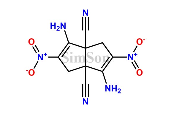 3,6-Diamino-2,5-dinitro-3a,6a(1H,4H)-pentalenedicarbonitrile