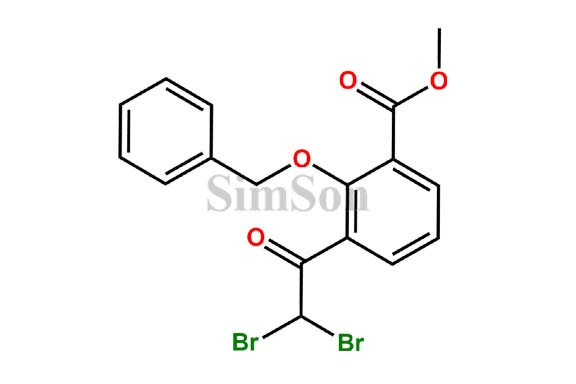 methyl 2-(benzyloxy)-3-(2,2-dibromoacetyl)benzoate