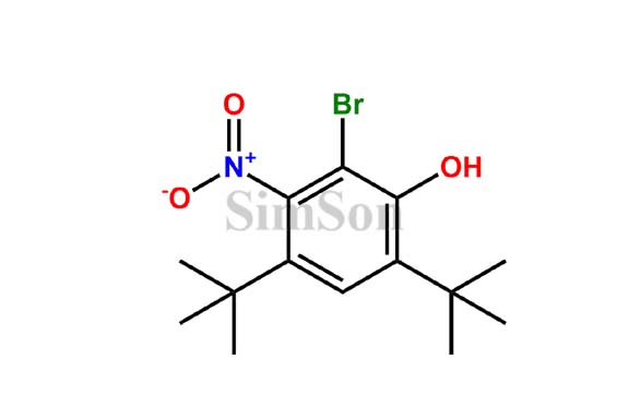 2-bromo-4,6-di-tert-butyl-3-nitrophenol