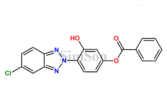 2-(2`-Hydroxy-4`-benzoyloxyphenyl)-5-chlorobenzotriazole